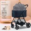 Lightweight Folding Pet Stroller for Small Dogs and Cats