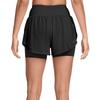 Nike Womens/Ladies Tempo Dri-FIT 2 in 1 Running Shorts