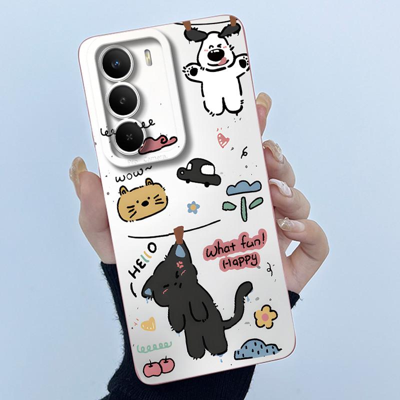 Чехол для Realme C71 4G Милый Панда Сладкие Девочки Кошки Силиконовый Мягкий Задний Чехол для RealmeC71 4G Ультратонкий Защитный от Царапин