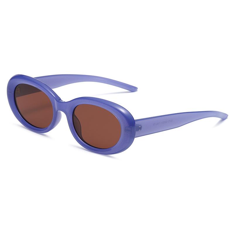 Clearance round frame Yk cat eye gm European and American pcins trendy sunglasses men's and women's high-end glasses too