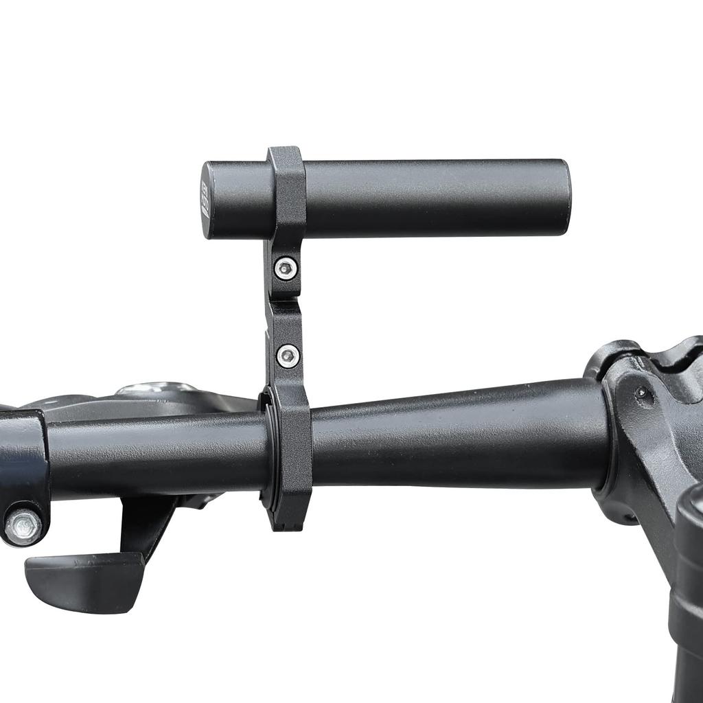 KEMIMOTO Bike Clamp Bar Extension Universal Fits 22mm Bar and 36mm Includes Hex Black Multi-Bar Mount, 100mm, Rust-Resistant Aluminum, Clip-On,