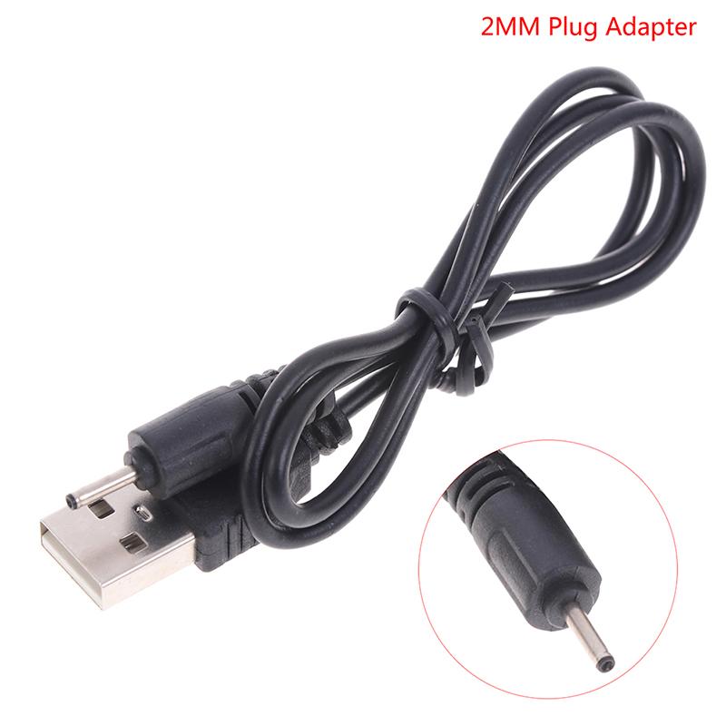 2.0mm Plug Adapter USB Charger Cable Cord For Nokia CA-100C Small Pin Phone