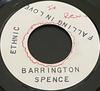 Пластинка 7 дюймов BARRINGTON SPENCE Falling In Love For The First Time NONE Этнический UK Reggae Ska Dub Б/у