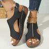 Fashion Summer Sandals Women Shoes Open Toe Women's Sandals Soft Ladies Shoes Wedge Walking Shoes Casual Sandal Women Female Footwear
