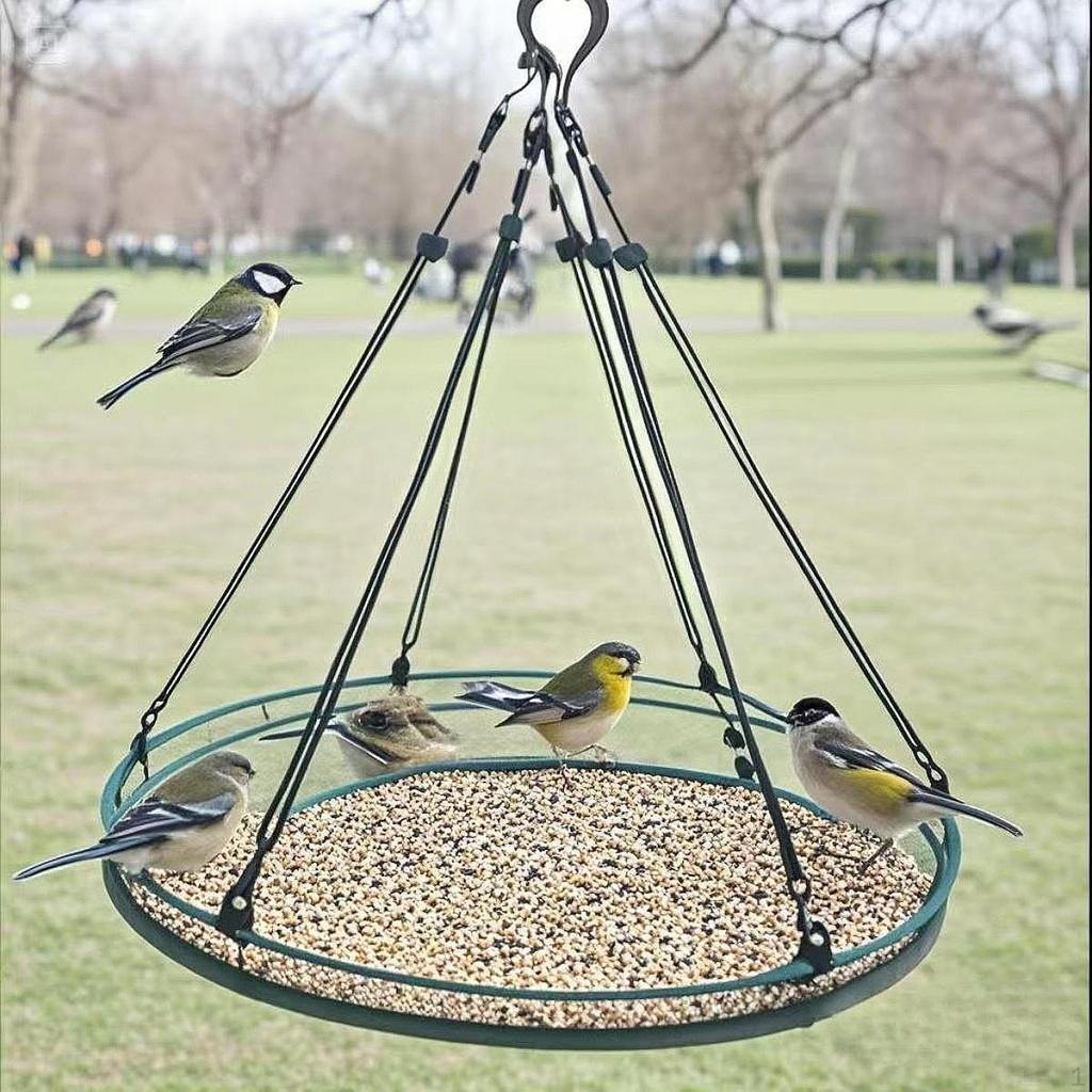 Лоток для улавливания птичьего корма, надежность, обруч для уличного садоводства на заднем дворе