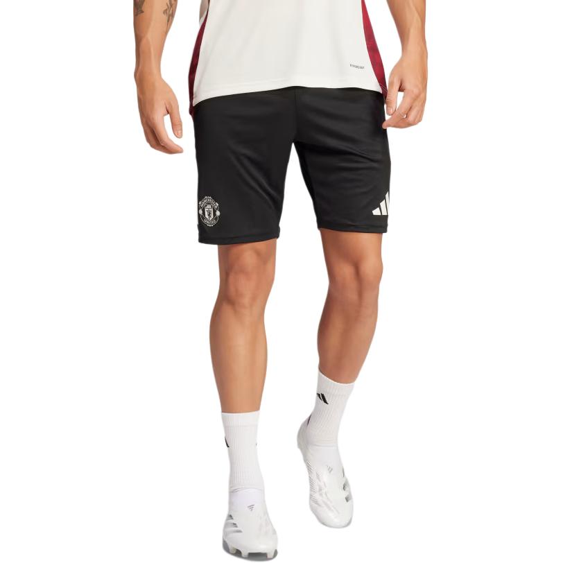 adidas Манчестер ЮнайтедШорты Tiro 24 FW24 Спортивные Мужские Черные JE3733