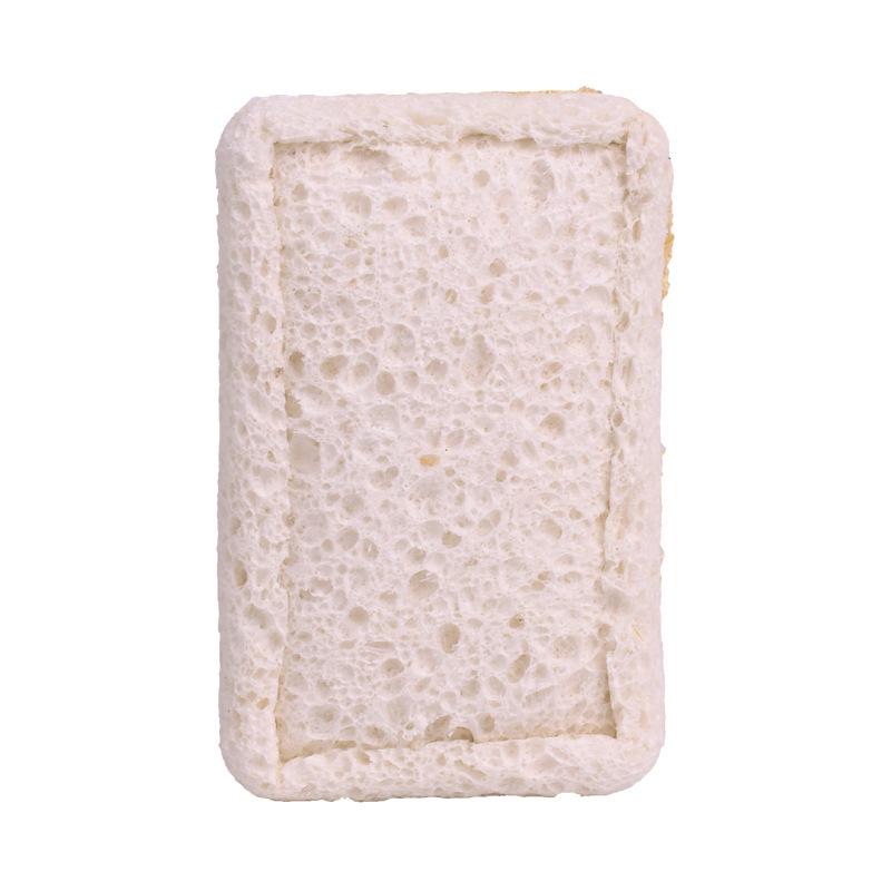 Натуральная мочалка из люфы, древесной массы и хлопка для мытья посуды и чистки – Впитывающая чистящая губка для кухни и ванной