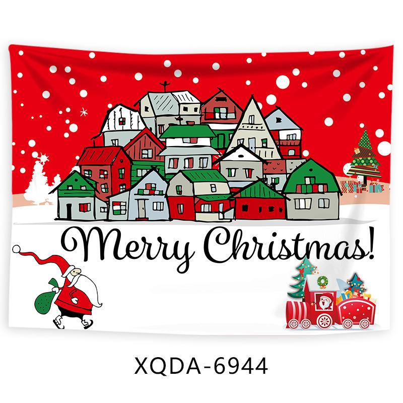 Amazon Домашний гобелен Рождественская елка Пляжное полотенце Сидящее одеяло Пляжное полотенце Холст