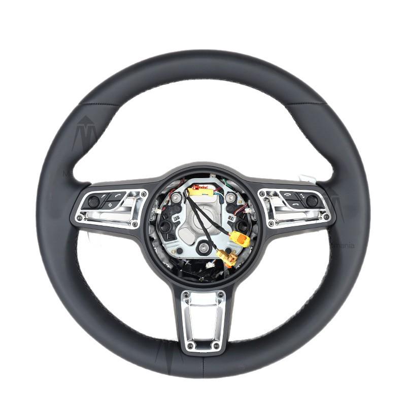 Модификация рулевого колеса из натуральной кожи для Porsche Panamera, Macan, 718, Cayenne, 911, Cayman