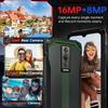 DOOGEE Blade10 Energy Защищенный смартфон Android 15, 24 ГБ+128 ГБ/2 ТБ, 6,56-дюймовый HD+ дисплей 90 Гц, 6150 мАч, 16 МП+8 МП, 3 слота для SIM-карт/NFC/IP68/IP69K/OTG/Face ID