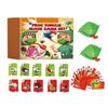 Tongue Game Frog Tongue Mask Toy Interactive Toy with Number Cards Gadgets Memory Game Toy Party Toy