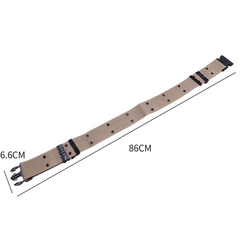 Y-belt + Outer Belt Outdoor Tactical Belt Multi-purpose Waist Belt Load-bearing Double Shoulder Chest Belt