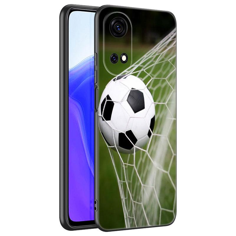 Футбольное поле черный чехол для телефона Huawei Honor 70 90 Lite X40 GT X50 i X5 Plus X6A X6S X7A X8A X8B X6 X7 X8 X9 4G X9A X9B 5G