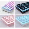 130 клавиш PBT кейкапы Pudding OEM профиль С подсветкой для RGB механической клавиатуры
