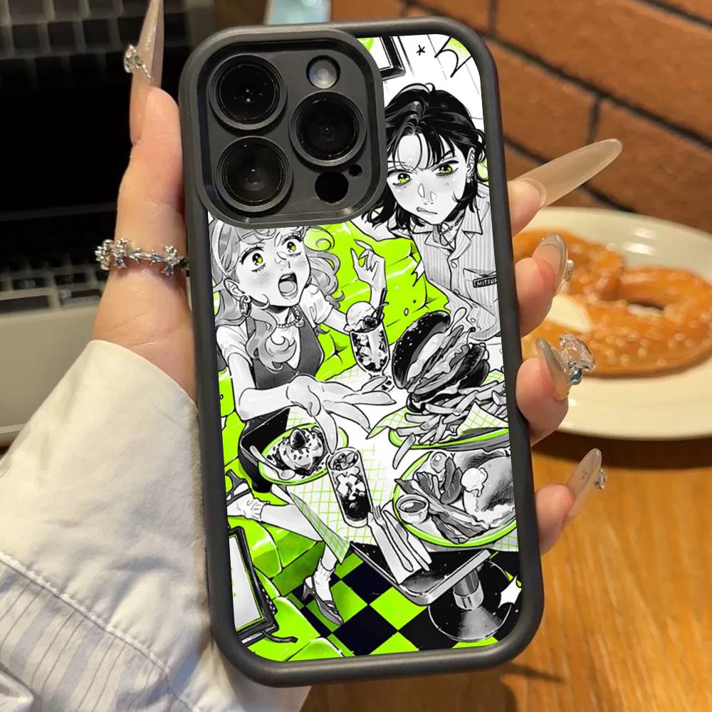 Чехол для телефона Aya Osawa Mitsuki Koga MitsuAya Для iPhone 17 16 15 14 13 12 11 Pro Plus Max Мягкий ТПУ Лестница Объектив Мягкая Крышка