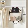 2/3Layer Large Capacity Storage Mesh Bag Underwear Socks Storage Bag Breathable Wardrobe Organizer With Clothes Hanger