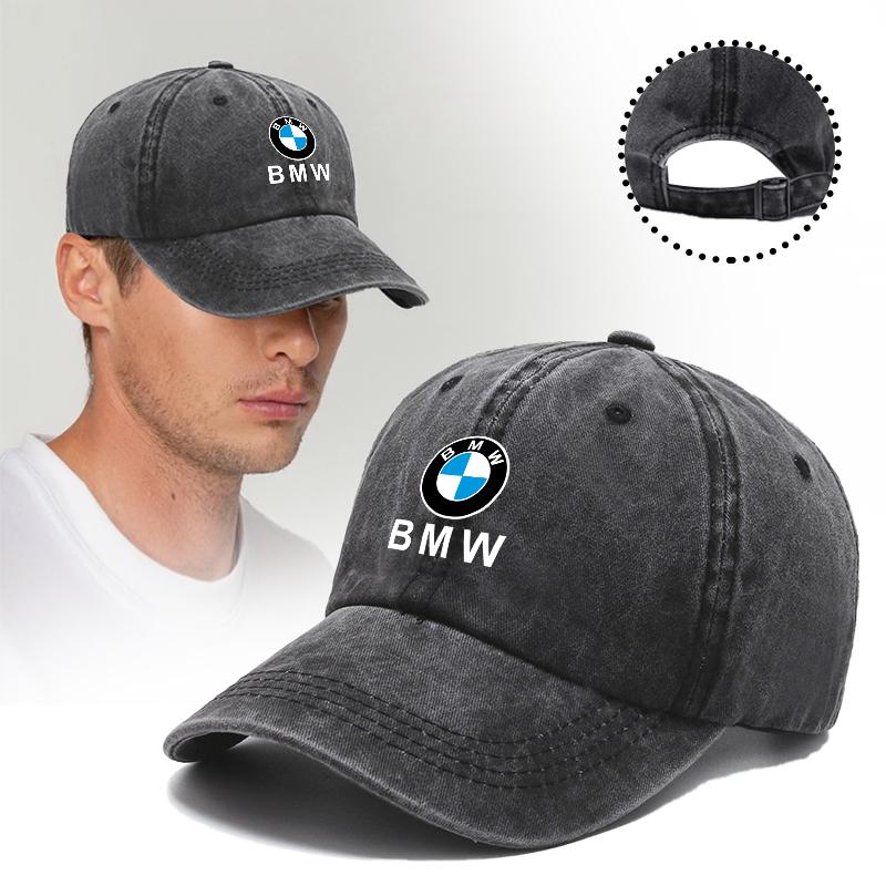 Car stickers Car Baseball Cap Visor Sun Hat Unisex Adjustable Sunscreen Hat For BMW X1 X3 X5 X7 E46 E39 E60 E90 F10 F20 F30 G20 TKJLP1