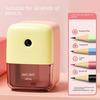 Hand-Cranked Pencil Sharpener with Automatic Lead Feeding for First Grade Students