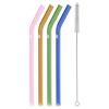 Pailles Courbées En Verre - ZWILLING - Sorrento - 4 Pièces - 23 Cm - Verre Borosilicate