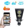 V380 Outdoor Smart Cam: Solar-Powered, Network-Free, Full-Color, Remote-Controlled, Triple-Screen, Courtyard Street Light