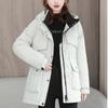 Модные женские пальто Зимние парки С капюшоном Повседневные Свободные Толстые Теплые Женские куртки