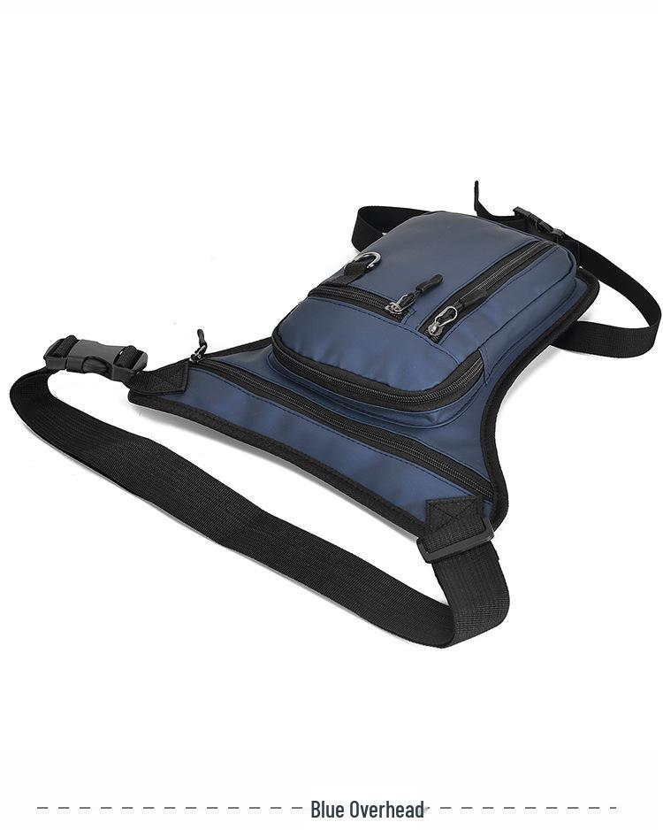 Мужская многофункциональная водонепроницаемая набедренная сумка кроссбоди для повседневных занятий спортом и велоспорта