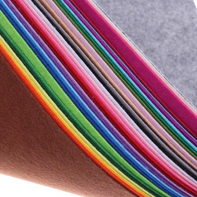 40 шт. 30x30 см Радужная нетканая ткань для проектов Мягкий прочный материал Идеально подходит для рисования, резки, шитья, искусства