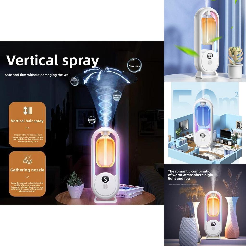 Умный аромадиффузор с дисплеем для дома, офиса и отеля, очиститель воздуха