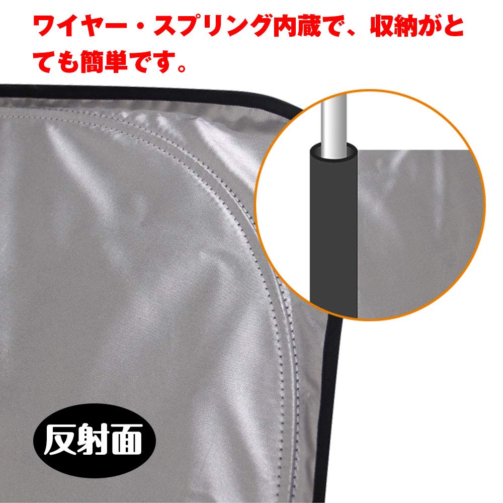 XIKER Солнцезащитный козырек для лобового стекла Toyota Vellfire 40 серии, Защита от жары, Легкий, Компактный, Защита от УФ-лучей,