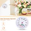 Indoor Analog Thermometer Hygrometer Temperature Humidity Meter Plastic