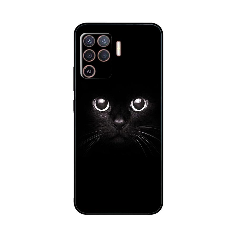Чехол для OPPO Reno 5 Lite, мягкий силиконовый чехол с цветами, бампер для OPPO Reno 5 F oppoA94 4G, чехлы для телефонов Reno 5 Lite