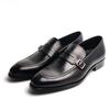 Fashion Men's Genuine Leather Dress Shoes Slip-On Business Loafers for Office&Formal Wear|Lightweight Flat Sole Breathable&Comfortable