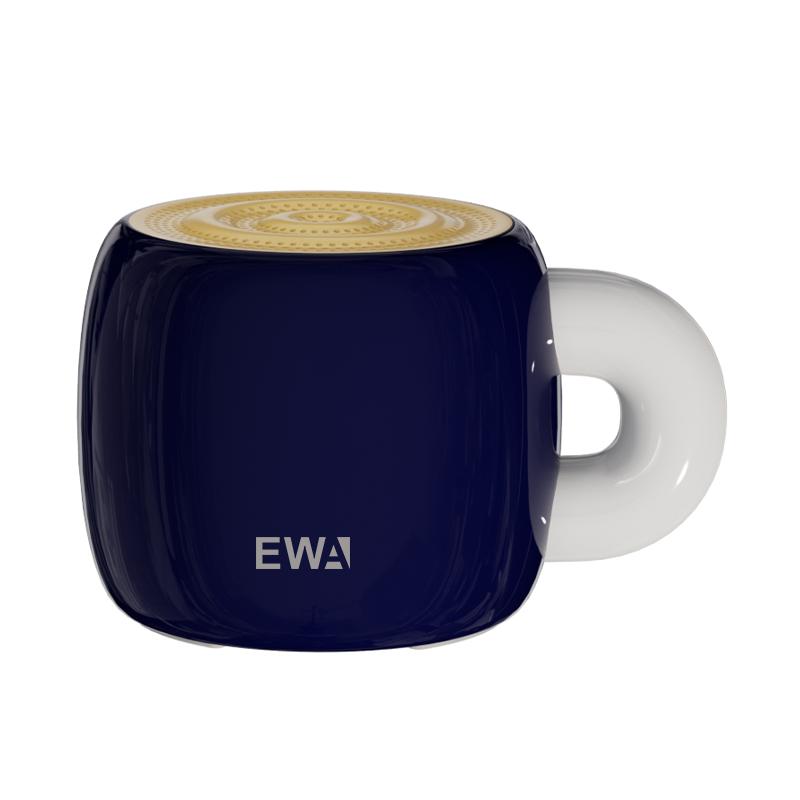 EWA A163 Creative Cup Shaped Mini Bluetooth Speaker IP67 Waterproof Portable Metal Wireless Speaker Suitable for Gifts