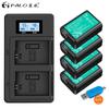 PALO NP-FW50 NP FW50 Camera Battery + LCD Digital Camera Battery Charger for Sony Alpha A6500 A6300 A6000 A5000 A3000 NEX-3 a7R