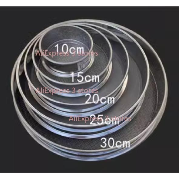 10-35cm Round 304 Stainless Steel Strainers Sieve High Precision Micron Kitchen Flour Powder Sieve Strainer Filters Colanders6