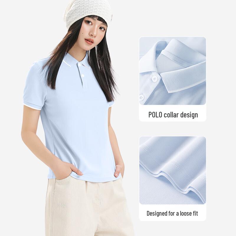 MINISO Женская антибактериальная футболка-поло