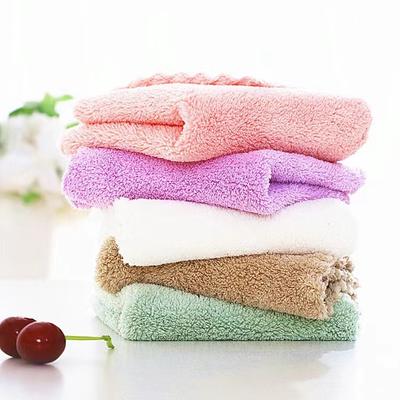 Квадратное полотенце из кораллового флиса, для уборки кухни, тряпка для мытья посуды, маленькое абсорбирующее полотенце, подвесное полотенце для рук, мягкое полотенце для мытья посуды, носовой платок