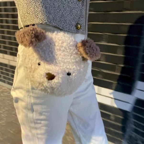 Кудрявые сумки через плечо с животными: Свинья, Собака, Ягненок в стиле Jellycat