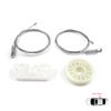 EWR1120 Electric Window Regulator Repair Kit Rear Right Quarter for Mercedes CLK W209 C209 A209 2002-2009 2-Door A2096700203