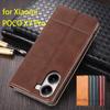 Deluxe Magnetic Adsorption Leather Fitted Case for Xiaomi POCOPHONE POCO X7 Pro 5G Flip Cover Protective Case Capa Fundas Coque