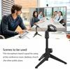Desktop Durable Live Broadcast Microphone Stand Mic Clip Standing Rack Holder Tripod