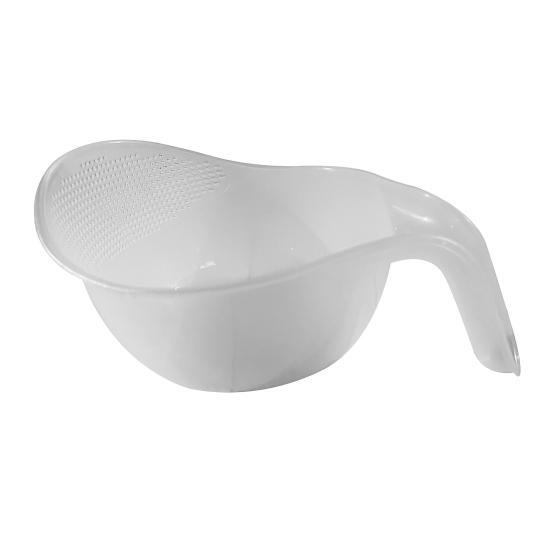 Multi-functional Drain Basket with Handle Thick Stable Large Capacity Hollow Transparent Fruit Vegetable Washing Draining Bowl Kitchen Drainage Basket