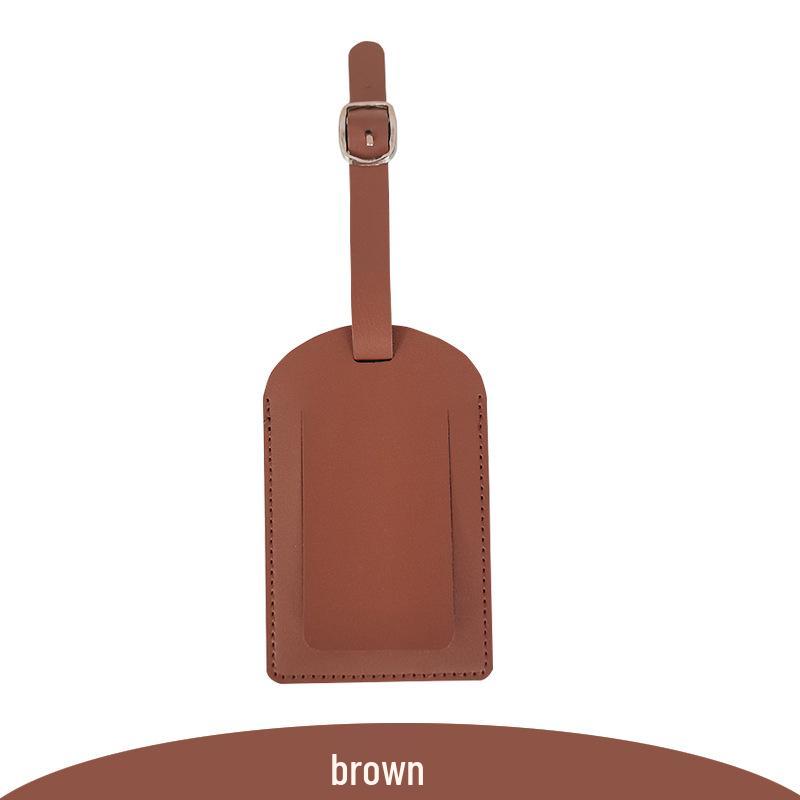 Идентификационная бирка из ПУ кожи для багажа и защиты от потери для чемоданов