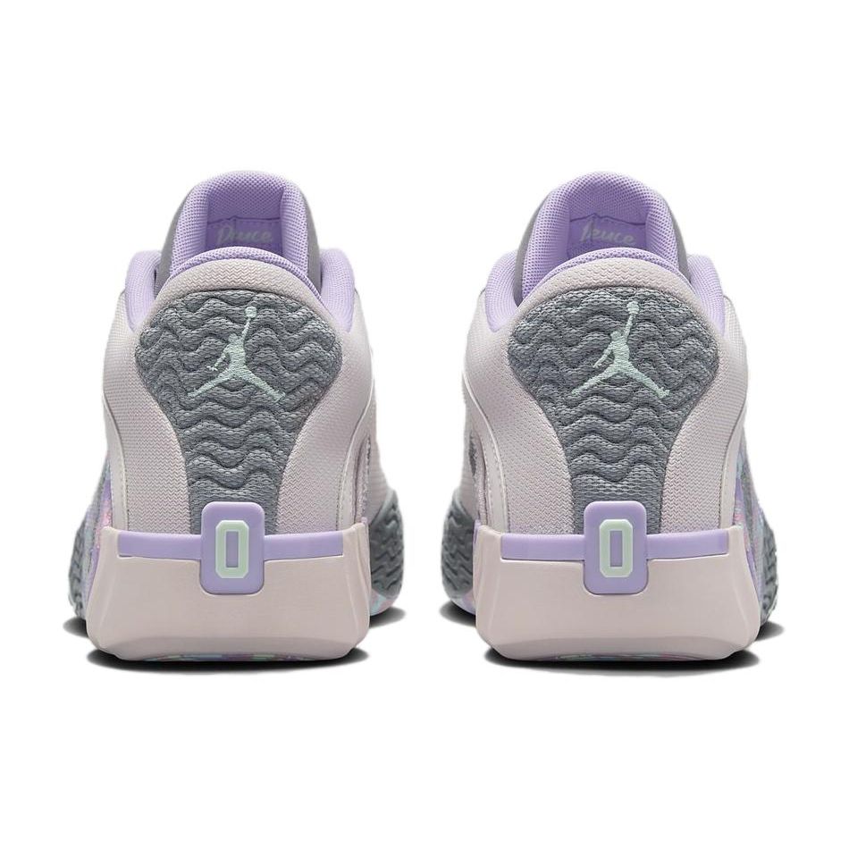 Air Jordan Tatum 2 PF Мел для тротуара Мужские Кроссовки Розовый Светло-Розовый Дымчатый FZ2203-600