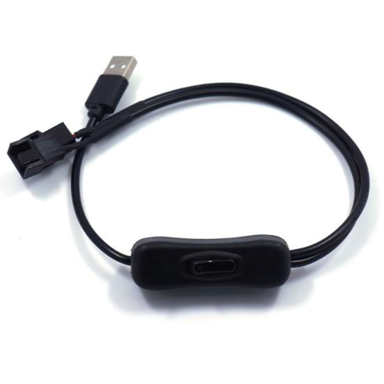 5V 2-сторонний 4-контактный адаптер USB на кабель-конвертер для вентилятора ПК
