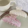 Rhinestone Hairpin Sweet Elegant Crab Hair Clips Fashion Hair Claw Clip  Women Gifts
