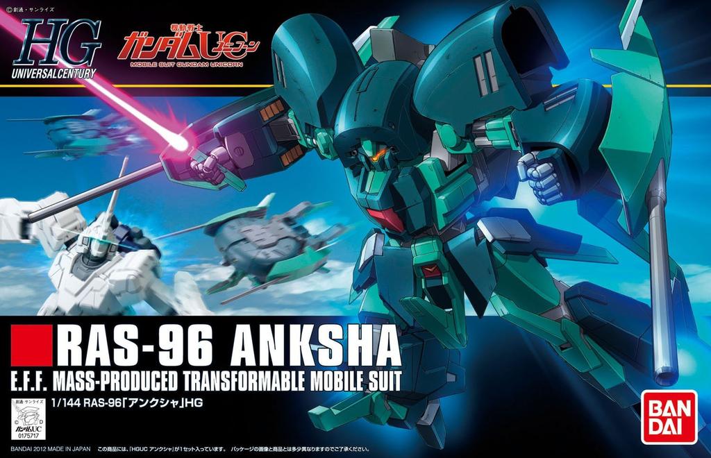 HGUC Костюм Анкуша Гандам 1/144 RAS-96 (Мобильные УК)