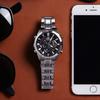 Casio Edifice Водонепроницаемые кварцевые часы 100M Стальной браслет Мужские часы Черные EQW-T630YD-1A