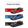 1/32 Литой металлический спортивный автомобиль Pagani Imola Roadster Модель Симуляция звука и света Детская игрушка Подарок мальчику на день рождения