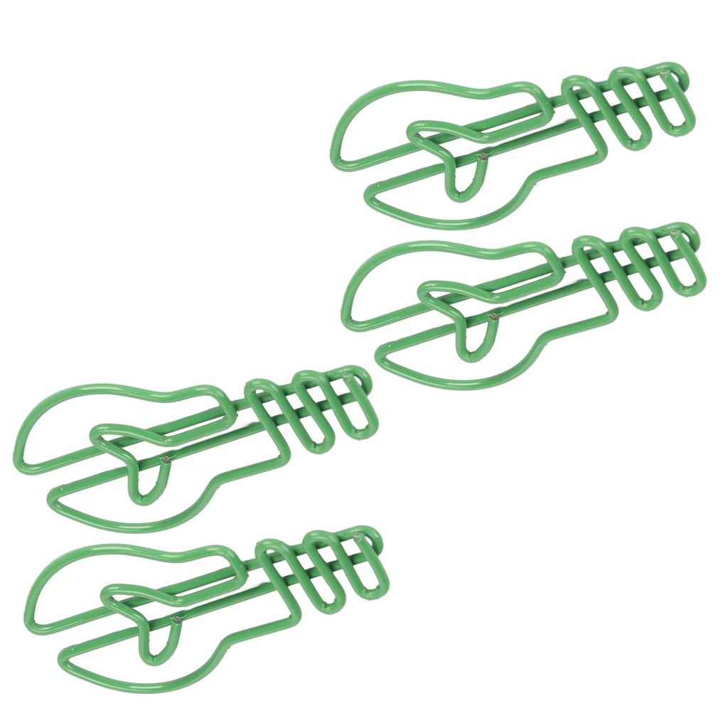 100 шт. Скрепки для бумаги маленькие милые в форме лампочки металлические канцелярские принадлежности для заметок зеленые